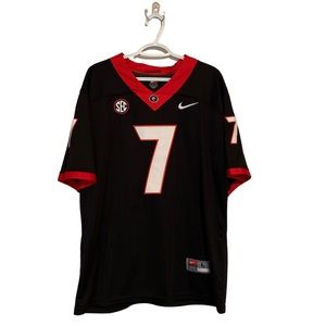 Large Nike UGA De’andre Swift Jersey